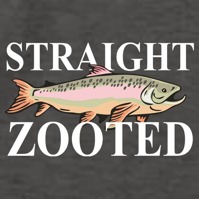 Straight Zooted Fish Vector Backpack