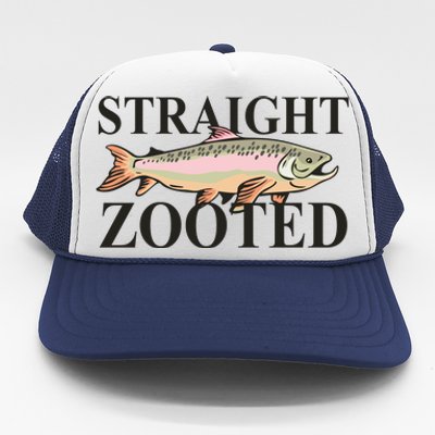 Straight Zooted Fish Trucker Hat