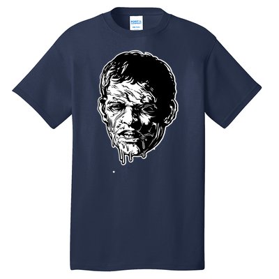 Scary Zombie Face Tall T-Shirt