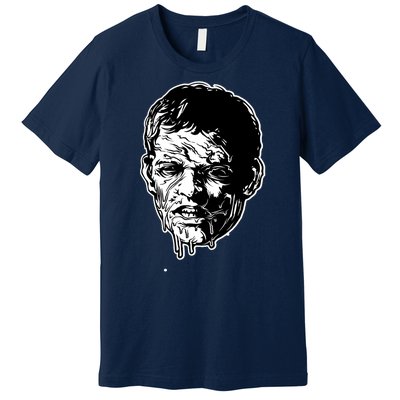 Scary Zombie Face Premium T-Shirt