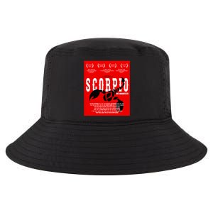 Scorpio Zodiac Facts Funny Humor Horoscope Cool Gift Cool Comfort Performance Bucket Hat