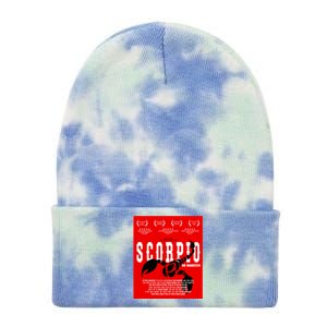 Scorpio Zodiac Facts Funny Humor Horoscope Cool Gift Tie Dye 12in Knit Beanie