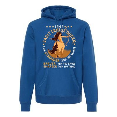 Sagittarius Zodiac Gift Premium Hoodie