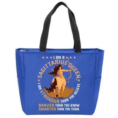 Sagittarius Zodiac Gift Zip Tote Bag