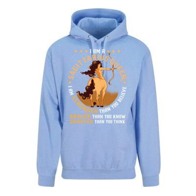 Sagittarius Zodiac Gift Unisex Surf Hoodie