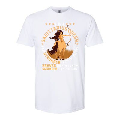 Sagittarius Zodiac Gift Softstyle CVC T-Shirt