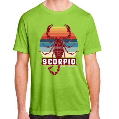 Scorpio Zodiac Great Gift Adult ChromaSoft Performance T-Shirt