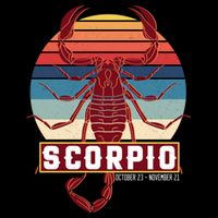 Scorpio Zodiac Great Gift Drawstring Bag
