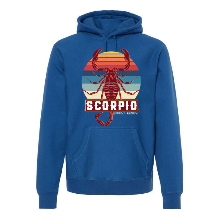 Scorpio Zodiac Great Gift Premium Hoodie