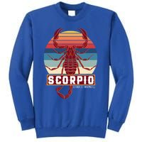 Scorpio Zodiac Great Gift Tall Sweatshirt