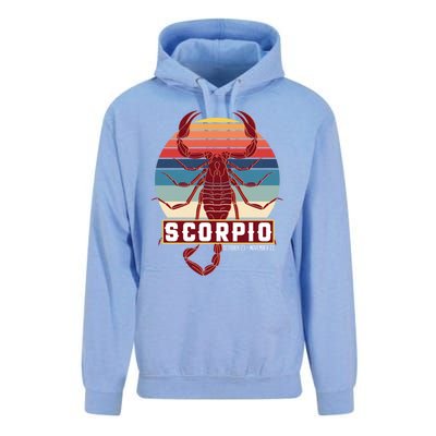 Scorpio Zodiac Great Gift Unisex Surf Hoodie