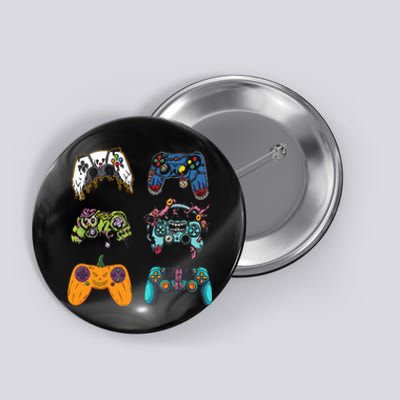 Skeleton Zombie Gaming Controllers Halloween For Gamer Boy Button