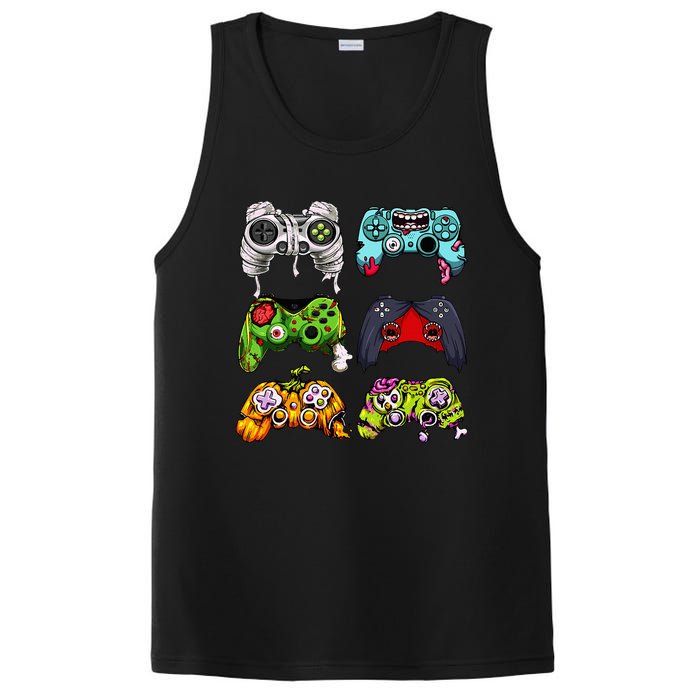 Skeleton Zombie Gaming Controllers Halloween Gamer PosiCharge Competitor Tank