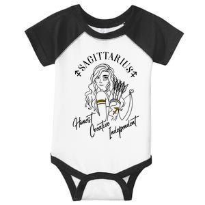 Sagittarius Zodiac Gift For Sagittarius Traits Funny Gift Infant Baby Jersey Bodysuit