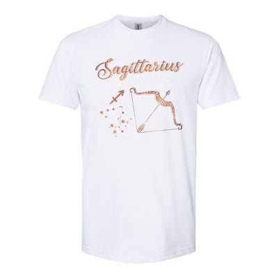 Sagittarius Zodiac Horoscope Zodiac Astrology Birthday Gift Cool Gift Softstyle CVC T-Shirt