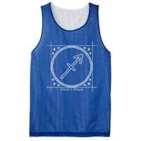 Sagittarius Zodiac Horoscope Zodiac Astrology Gift Mesh Reversible Basketball Jersey Tank