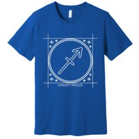 Sagittarius Zodiac Horoscope Zodiac Astrology Gift Premium T-Shirt