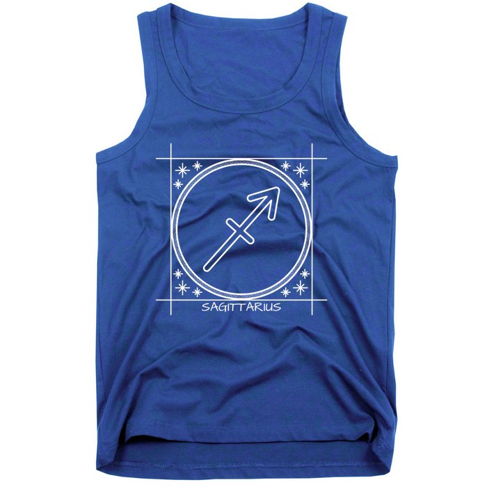 Sagittarius Zodiac Horoscope Zodiac Astrology Gift Tank Top