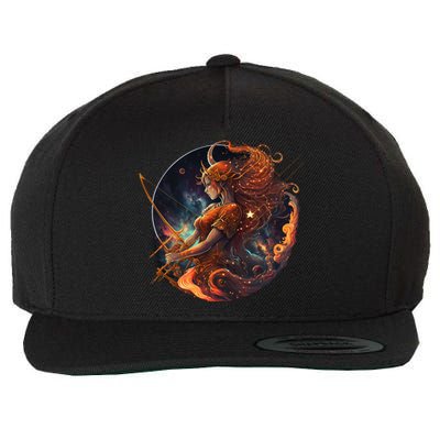 Sagittarius Zodiac Horoscope Sagittarius Astrological Sign Great Gift Wool Snapback Cap