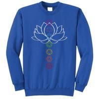 Spiritual Zen Lotus Flower Chakras Aligned Yoga Lover Gift Sweatshirt