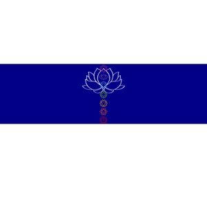 Spiritual Zen Lotus Flower Chakras Aligned Yoga Lover Gift Bumper Sticker