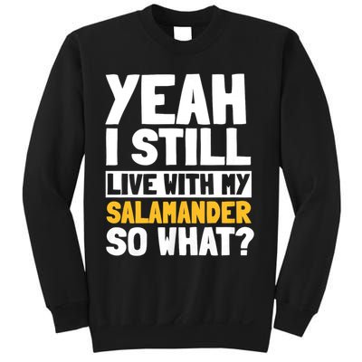 Salamander Zoologist Lizard Reptile Lover Scientist Breeder Sweatshirt