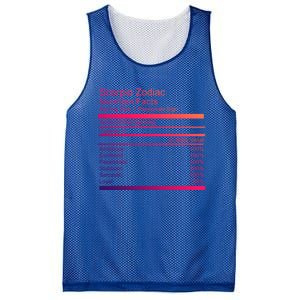 Scorpio Zodiac Nutrition Facts Scorpio Birthday Gift Mesh Reversible Basketball Jersey Tank