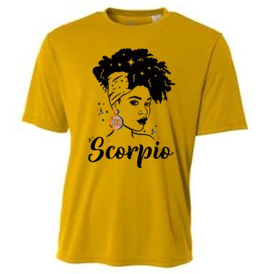 Scorpio Zodiac Pride Queens Are Born Birthday Gift Cooling Performance Crew T-Shirt