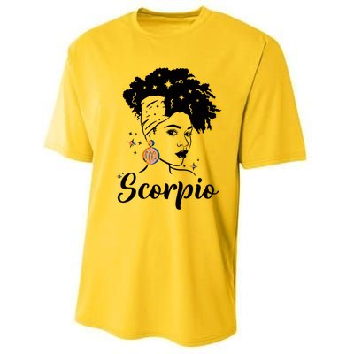 Scorpio Zodiac Pride Queens Are Born Birthday Gift Performance Sprint T-Shirt