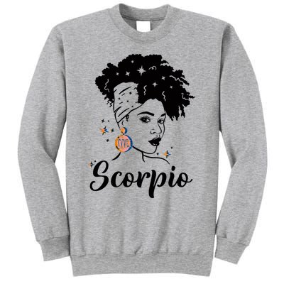 Scorpio Zodiac Pride Queens Are Born Birthday Gift Sweatshirt