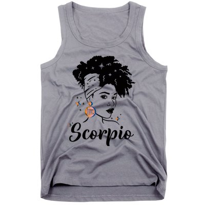 Scorpio Zodiac Pride Queens Are Born Birthday Gift Tank Top