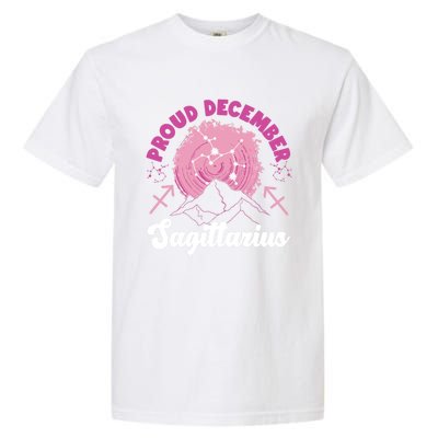 Sagittarius Zodiac: Proud December Sagittarius Gift Garment-Dyed Heavyweight T-Shirt