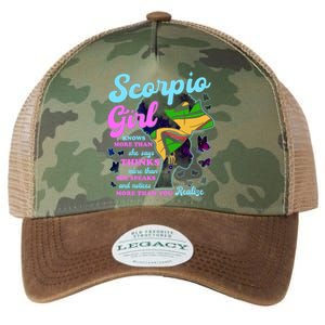 Scorpio Zodiac Proud Melanin Gift Legacy Tie Dye Trucker Hat