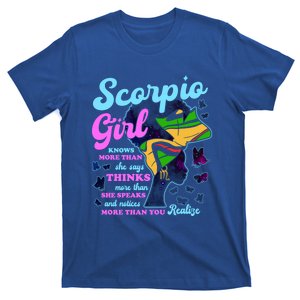 Scorpio Zodiac Proud Melanin Gift T-Shirt