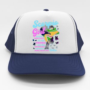 Scorpio Zodiac Proud Melanin Gift Trucker Hat