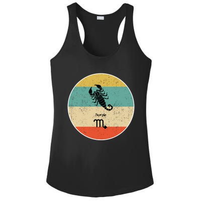 Scorpio Zodiac Retro Gift Great Gift Ladies PosiCharge Competitor Racerback Tank