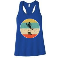 Scorpio Zodiac Retro Gift Great Gift Women's Racerback Tank