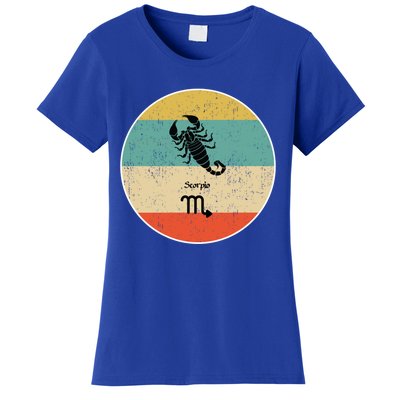 Scorpio Zodiac Retro Gift Great Gift Women's T-Shirt