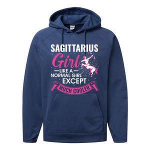 Sagittarius Zodiac Sign Astrology Horoscope Sagittarius Funny Gift Performance Fleece Hoodie