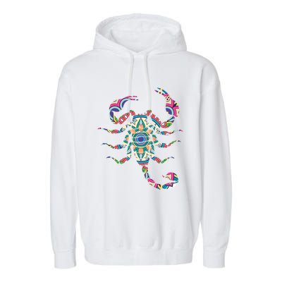 Scorpio Zodiac Sign Gift Garment-Dyed Fleece Hoodie