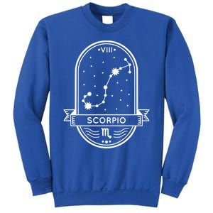 Scorpio Zodiac Sign Scorpion Constellation Scorpio Symbol Gift Sweatshirt