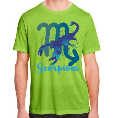 Scorpio Zodiac Sign Gift Adult ChromaSoft Performance T-Shirt