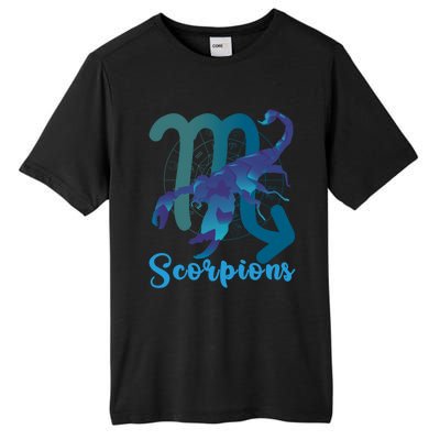 Scorpio Zodiac Sign Gift Tall Fusion ChromaSoft Performance T-Shirt