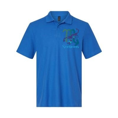 Scorpio Zodiac Sign Gift Softstyle Adult Sport Polo