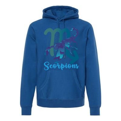 Scorpio Zodiac Sign Gift Premium Hoodie