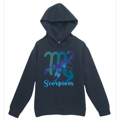 Scorpio Zodiac Sign Gift Urban Pullover Hoodie