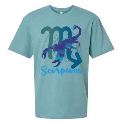 Scorpio Zodiac Sign Gift Sueded Cloud Jersey T-Shirt