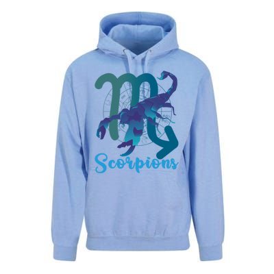 Scorpio Zodiac Sign Gift Unisex Surf Hoodie