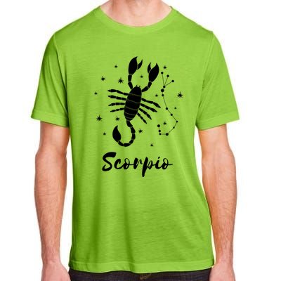 Scorpio Zodiac Sign Gift Adult ChromaSoft Performance T-Shirt