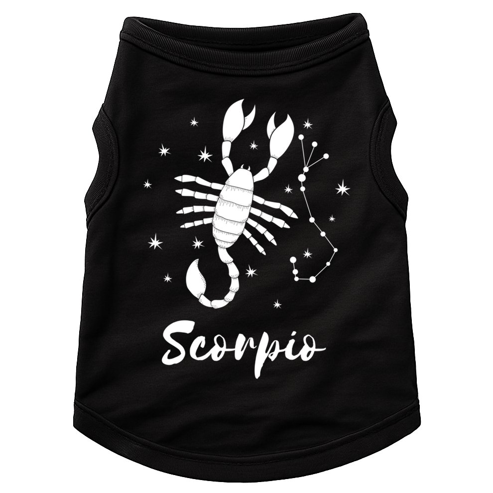 Scorpio Zodiac Sign Gift Doggie Tank